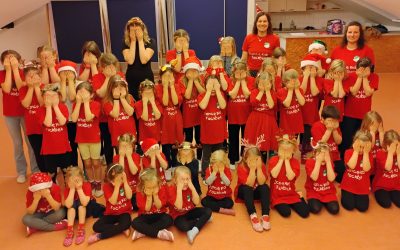 Glanzvoller Weihnachtsauftritt der Dance Kids des SV Fockbek